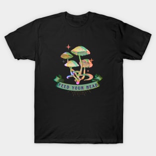 mushroom, retro T-Shirt